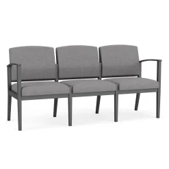 Mason Street Steel 3 Seat Sofa in Premium Upholstery