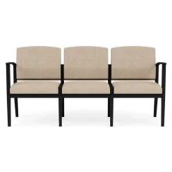 Mason Street Steel 3 Seat Sofa in Premium Upholstery
