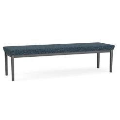 Mason Street Steel 3 Seat Bench In Standard Upholstery