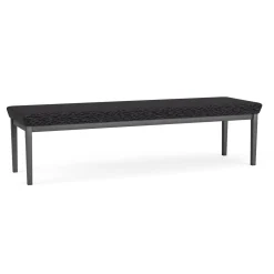 Mason Street Steel 3 Seat Bench In Standard Upholstery