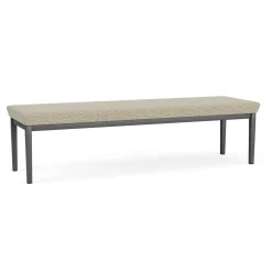Mason Street Steel 3 Seat Bench In Standard Upholstery