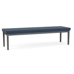 Mason Street Steel 3 Seat Bench In Standard Upholstery