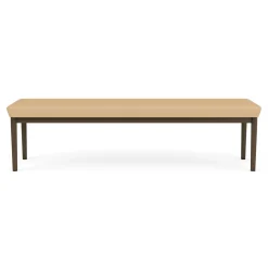 Mason Street Steel 3 Seat Bench In Standard Upholstery