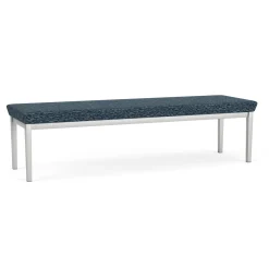 Mason Street Steel 3 Seat Bench In Standard Upholstery