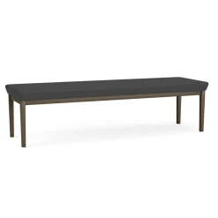 Mason Street Steel 3 Seat Bench In Standard Upholstery