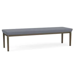 Mason Street Steel 3 Seat Bench In Standard Upholstery