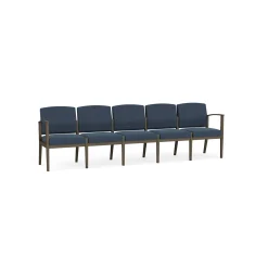 Mason Street Steel 5 Seat Sofa In Standard Upholstery
