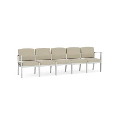 Mason Street Steel 5 Seat Sofa In Standard Upholstery
