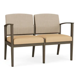 Mason Street Steel 2 Seat Sofa In Premium Upholstery