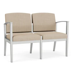 Mason Street Steel 2 Seat Sofa In Premium Upholstery