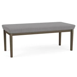 Mason Street Steel 2 Seat Bench In Premium Upholstery