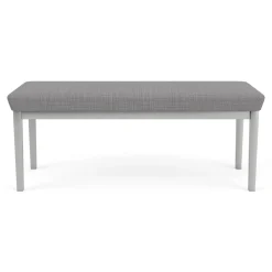 Mason Street Steel 2 Seat Bench In Premium Upholstery