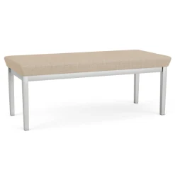 Mason Street Steel 2 Seat Bench In Premium Upholstery