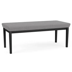 Mason Street Steel 2 Seat Bench In Premium Upholstery