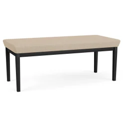 Mason Street Steel 2 Seat Bench In Premium Upholstery