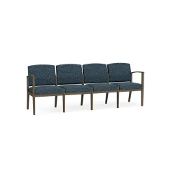 Mason Street Steel 4 Seat Sofa In Standard Upholstery