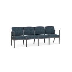 Mason Street Steel 4 Seat Sofa In Standard Upholstery