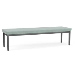 Mason Street Steel 3 Seat Bench In Standard Upholstery