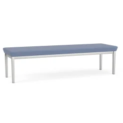 Mason Street Steel 3 Seat Bench In Standard Upholstery