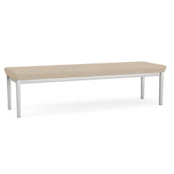 Mason Street Steel 3 Seat Bench In Standard Upholstery