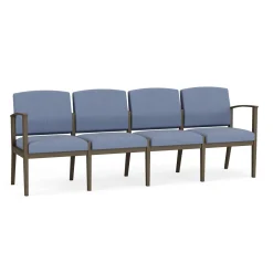 Mason Street Steel 4 Seat Sofa In Premium Upholstery