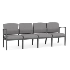 Mason Street Steel 4 Seat Sofa In Premium Upholstery