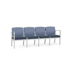Mason Street Steel 4 Seat Sofa In Premium Upholstery
