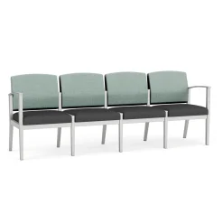 Mason Street Steel 4 Seat Sofa In Premium Upholstery