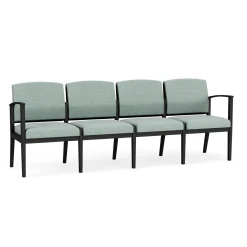Mason Street Steel 4 Seat Sofa In Premium Upholstery