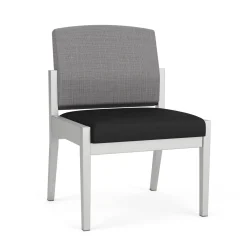 Mason Street Steel Armless Guest Chair In Premium Upholstery