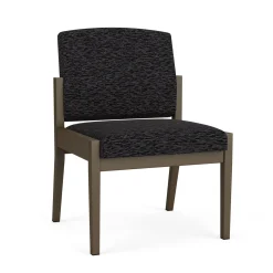 Mason Street Steel Armless Guest Chair In Standard Upholstery