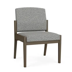 Mason Street Steel Armless Guest Chair In Standard Upholstery