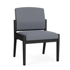 Mason Street Steel Armless Guest Chair In Standard Upholstery