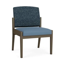 Mason Street Steel Armless Guest Chair In Standard Upholstery