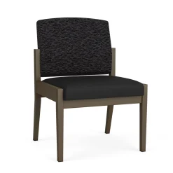 Mason Street Steel Armless Guest Chair In Standard Upholstery