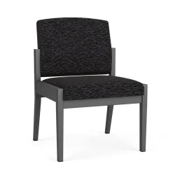 Mason Street Steel Armless Guest Chair In Standard Upholstery