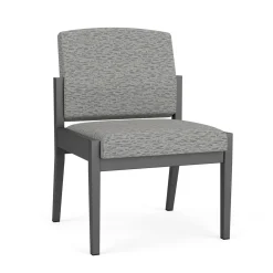 Mason Street Steel Armless Guest Chair In Standard Upholstery