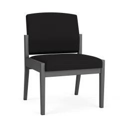 Mason Street Steel Armless Guest Chair In Standard Upholstery