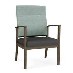 Mason Street Steel Oversize Patient Chair in Premium Upholstery