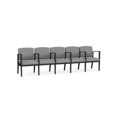 Mason Street Steel 5-Seater With Center Arms In Premium Upholstery