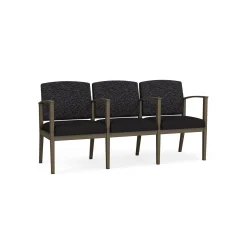 Mason Street Steel 3-Seater With Center Arms In Standard Upholstery
