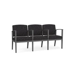 Mason Street Steel 3-Seater With Center Arms In Standard Upholstery