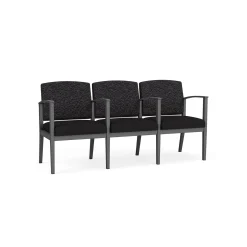 Mason Street Steel 3-Seater With Center Arms In Standard Upholstery