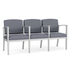 Mason Street Steel 3-Seater With Center Arms In Standard Upholstery