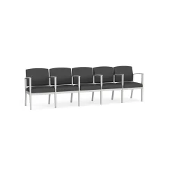 Mason Street Steel 5-Seater With Center Arms In Standard Upholstery