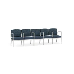 Mason Street Steel 5-Seater With Center Arms In Standard Upholstery