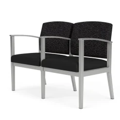 Mason Street Steel 2-Seater With Center Arm In Standard Upholstery