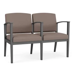 Mason Street Steel 2-Seater With Center Arm In Standard Upholstery