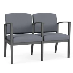 Mason Street Steel 2-Seater With Center Arm In Standard Upholstery