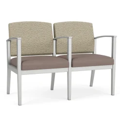 Mason Street Steel 2-Seater With Center Arm In Standard Upholstery